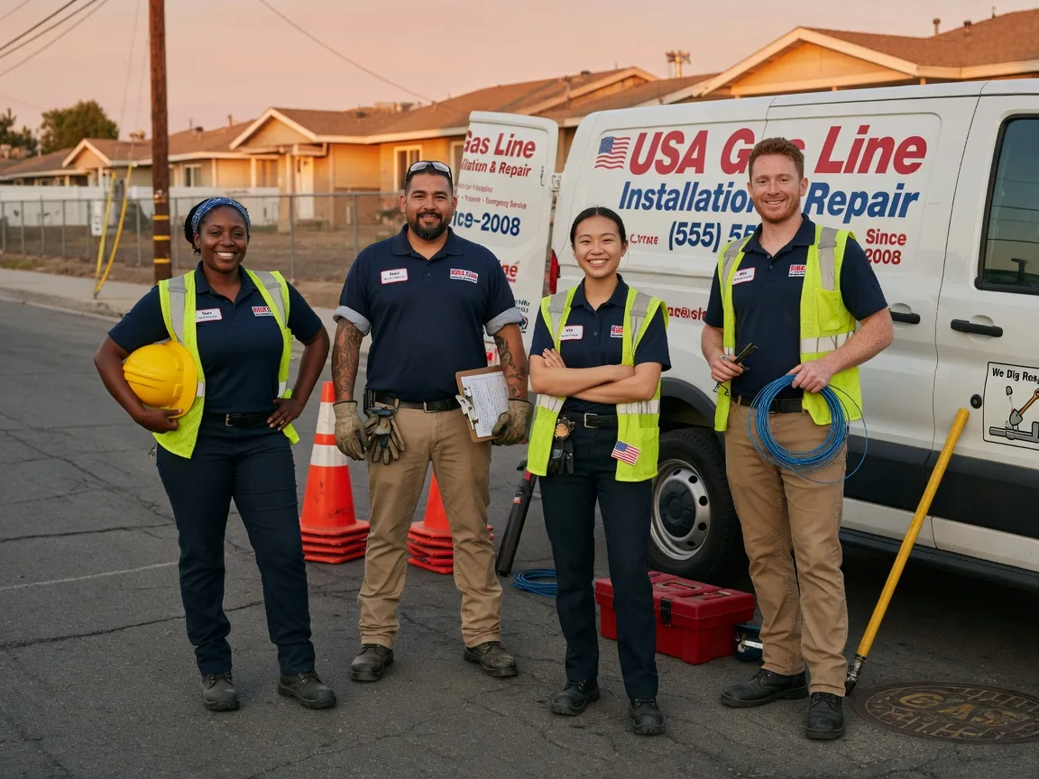 Gas Line Installation company in Briggsville, AR